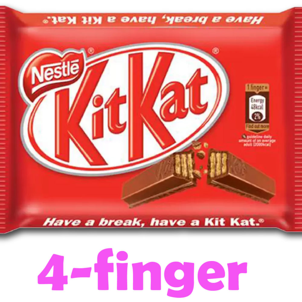 Kitkat 4 Finger Chocolate 38g(India) (18x1x21)=1 Ctn