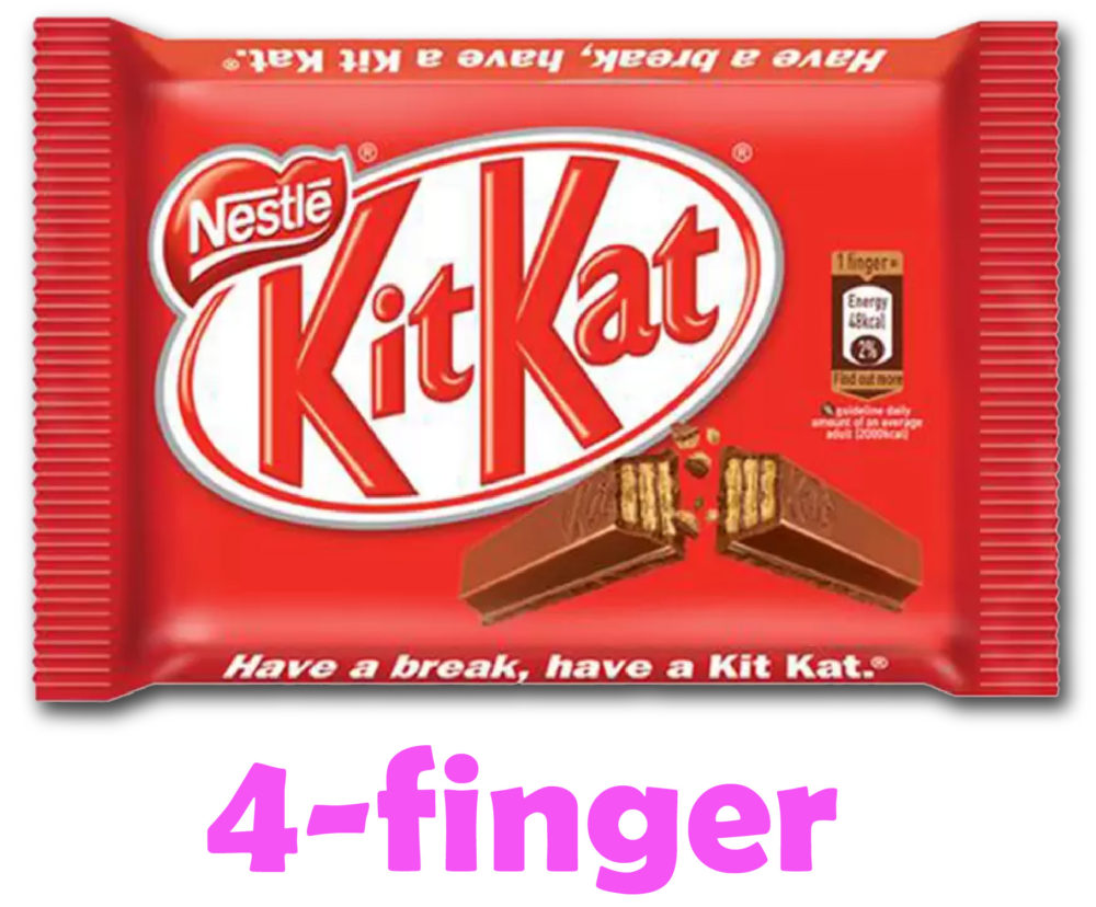 Kitkat 4 Finger Chocolate 38g(India) (18x1x21)=1 Ctn