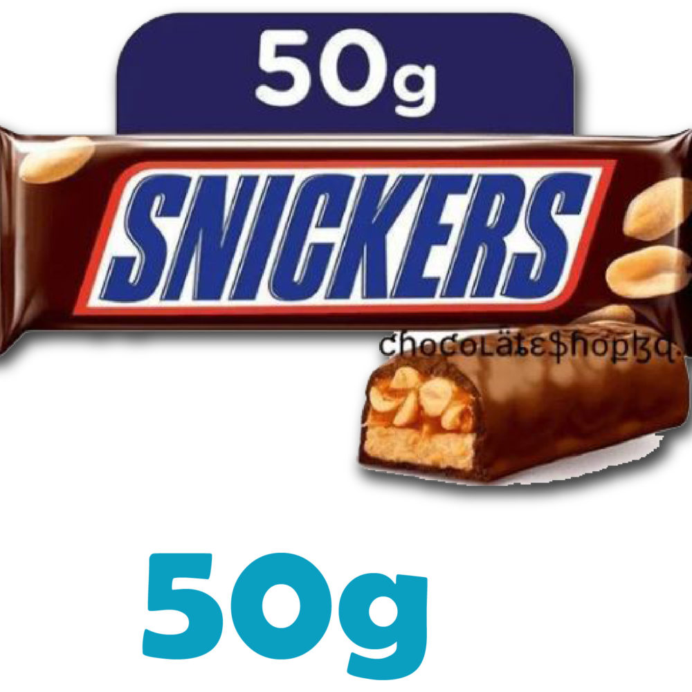 Snickers Chocolate 50 g (India) (12x1x40)=1 Ctn