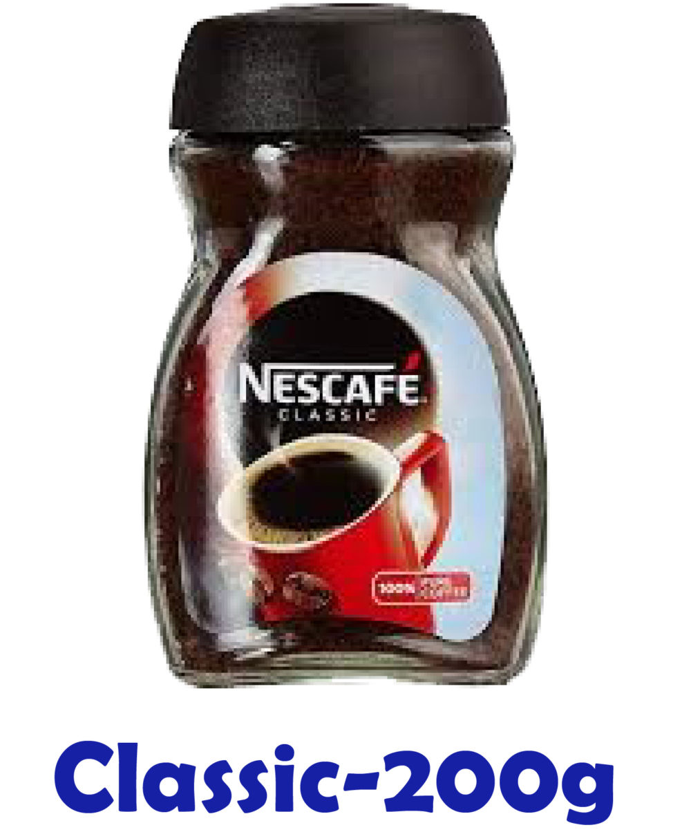 Nescafe coffee (Classic)200g(12x1)=1Ctn